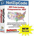 Address Verification, Correction and ZIP+4 API NetZipCode for .NET Box