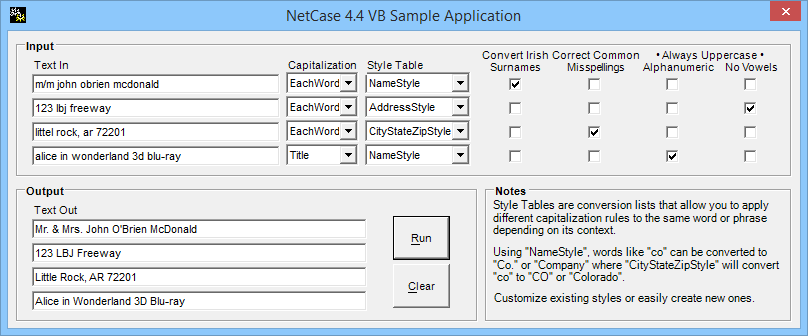 NetCase for .NET Screen Shot